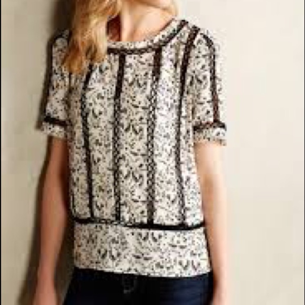 Anthropologie Meadow Rue Blouse de